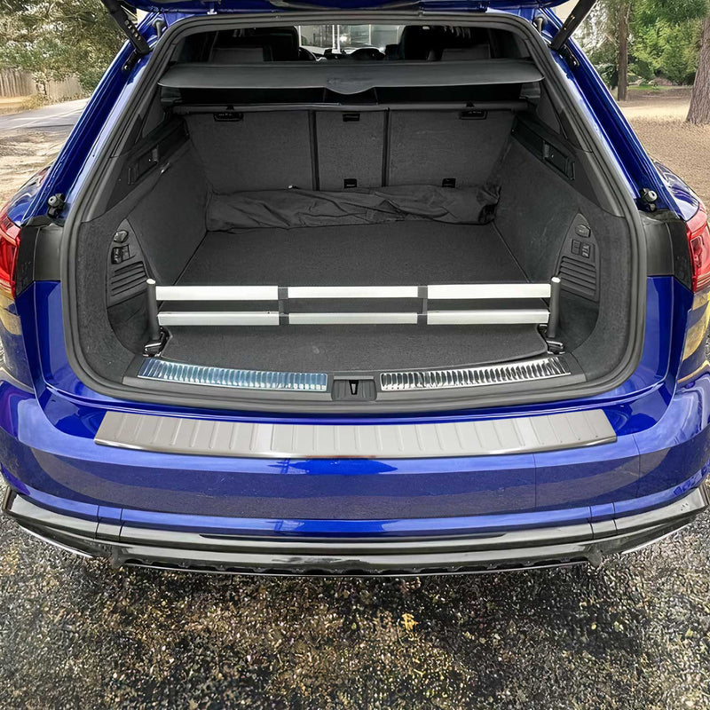 Ladekantenschutz Stoßstangenschutz für VW Touareg 2018-2025 Edelstahl Gebürstet