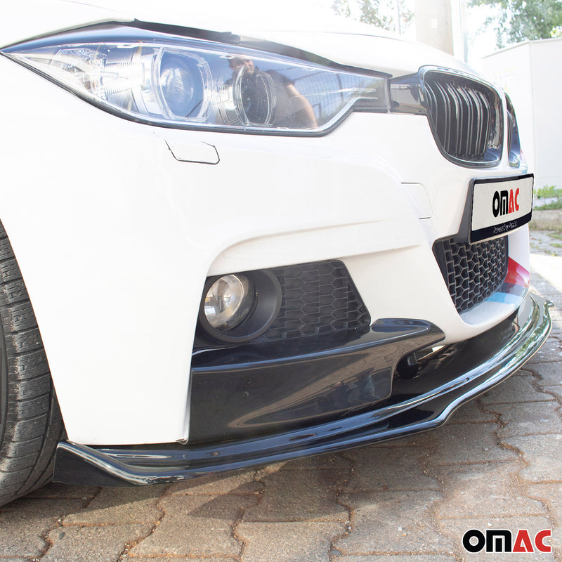 Frontspoiler Lippe Stoßstange Splitter für BMW 3er F30 F31 2012-2019 ABS Schwarz