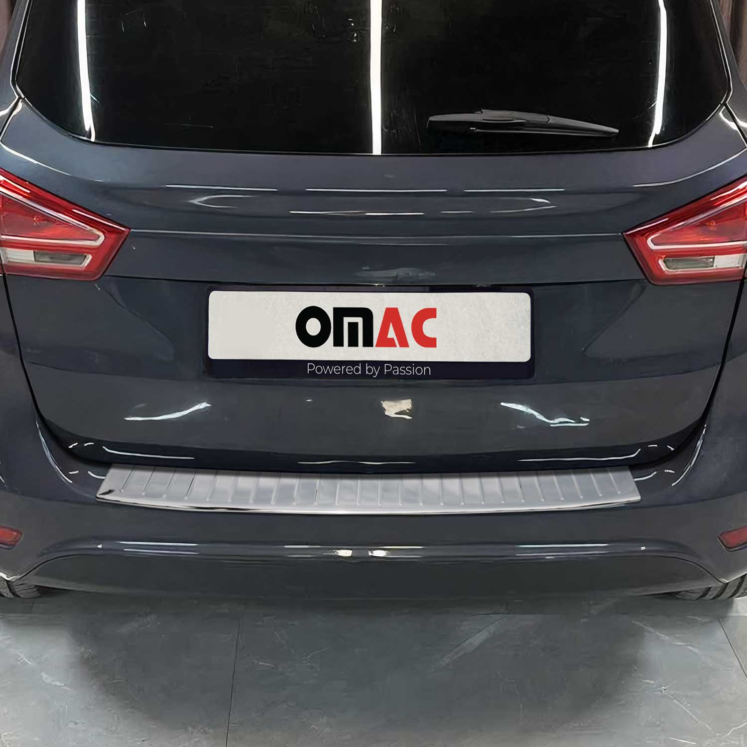 Ladekantenschutz Stoßstangenschutz für Ford B-Max 2012-2017 Edelstahl Chrom