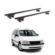 Dachträger Grundtäger für Opel Sintra 1996-1999 90kg Aluminium Schwarz ABE
