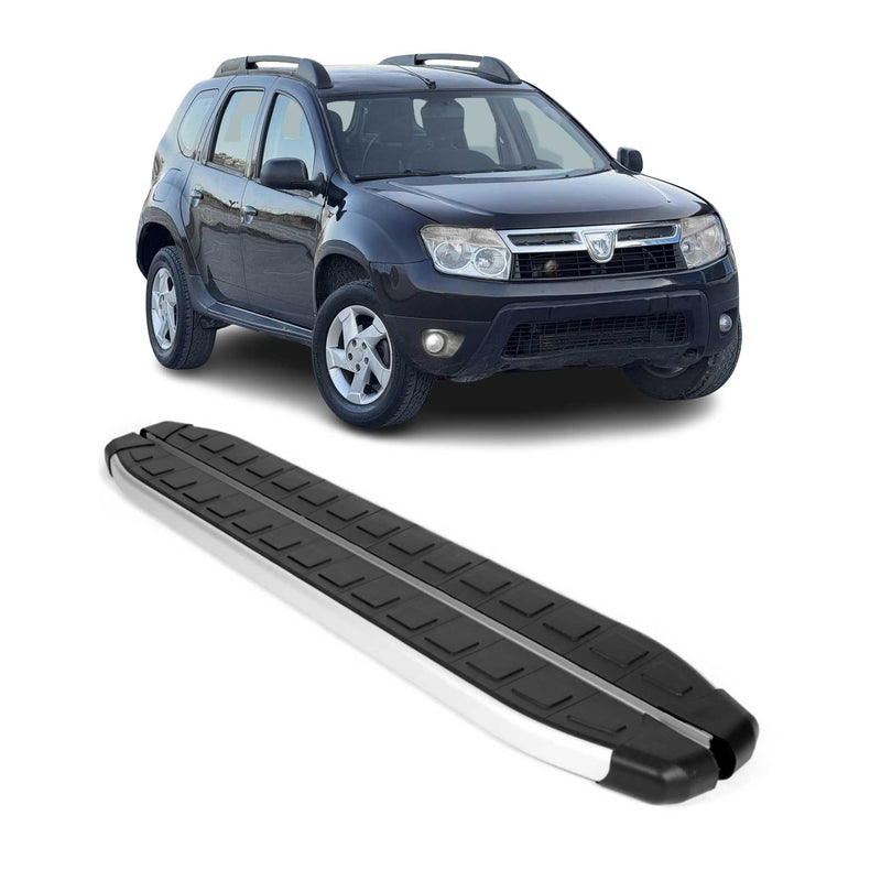 Alu Trittbretter für Dacia Duster 2010-2018 Seitenschweller Seitenbretter