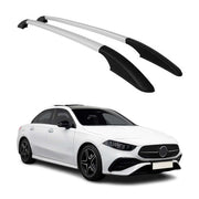 Aluminium Dachreling Relingträger für Mercedes A Klasse W177 2018-2026 Grau