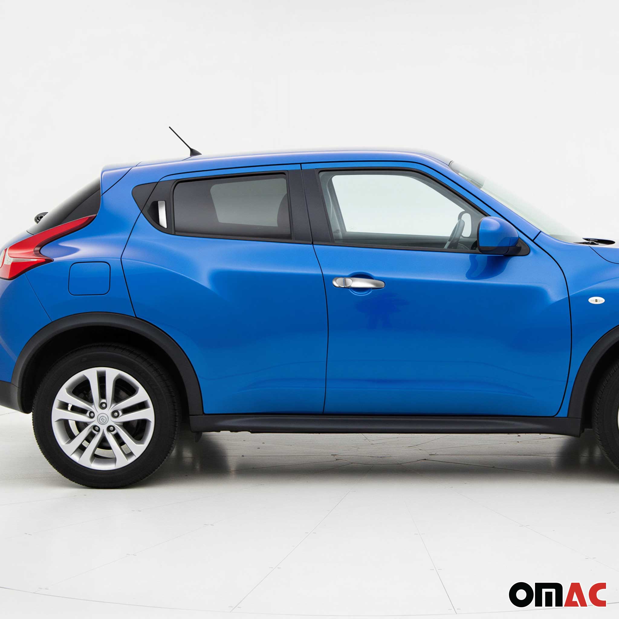 Türgriff Blende Chrom für Nissan Juke 2010-2019 Gebürstet Silber 4tlg