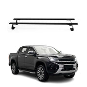 Dachträger Grundtäger für VW Amarok 2023-2026 75kg Stahl Schwarz 2 tlg