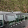 Dachträger Gepäckträger Relingträger für Fiat Doblo 2010-2021 Silber Stahl 3 tlg