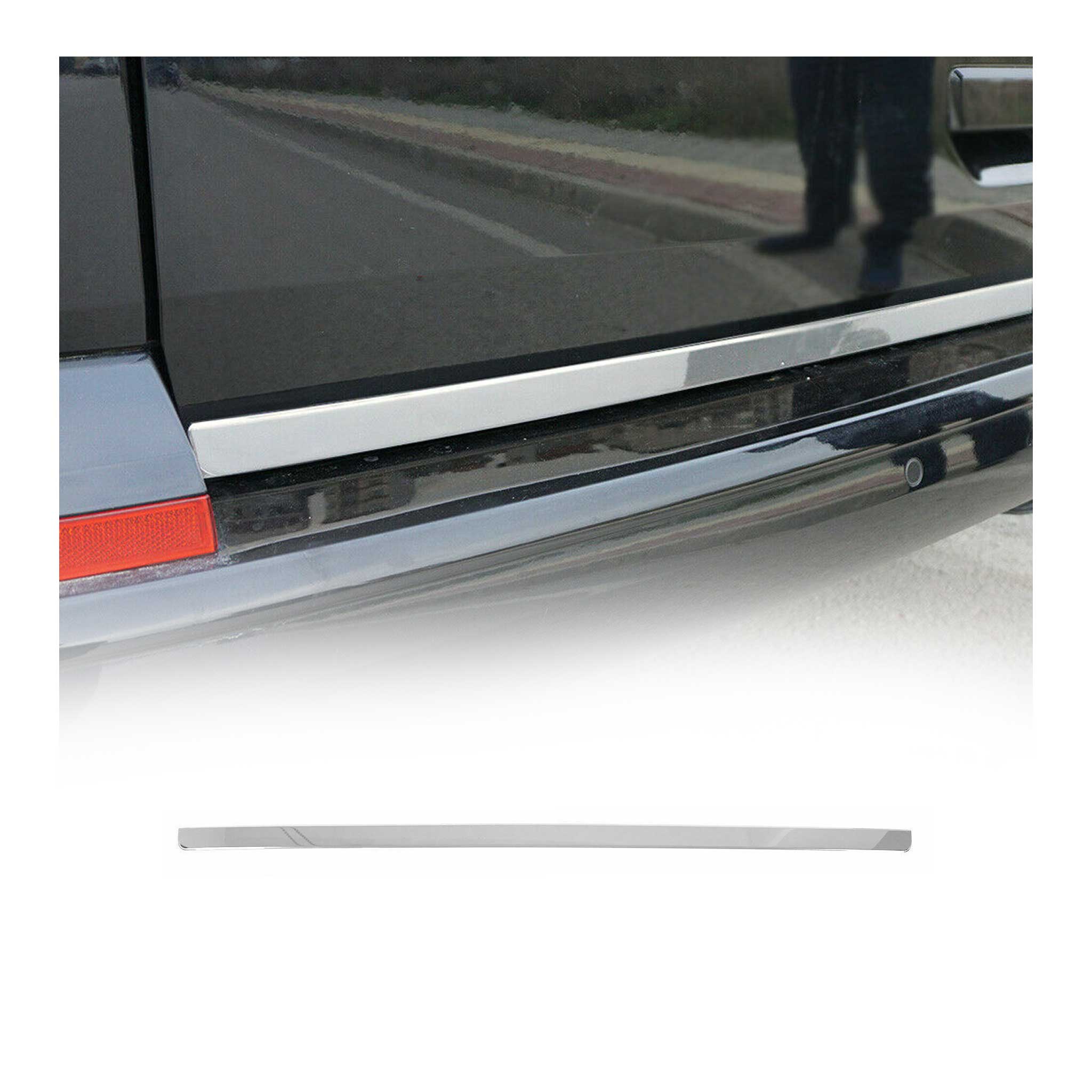 Kofferraumleiste Heckklappe Leiste für VW Multivan T5 2003-2015 Edelstahl Chrom