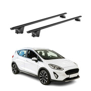 Dachträger Grundtäger für Ford Fiesta VII Active 2018-2023 100kg Alu Schwarz ABE