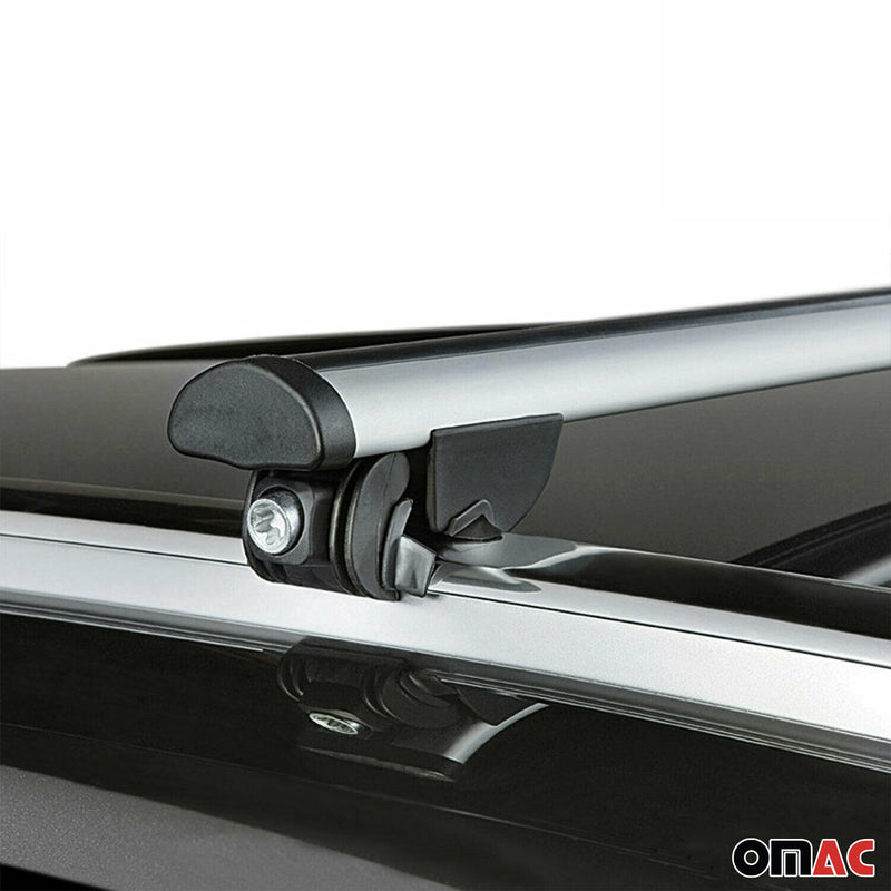 Dachträger für BMW X5 E70 2006-2013 Gepäckträger Relingträger 100kg Alu Grau