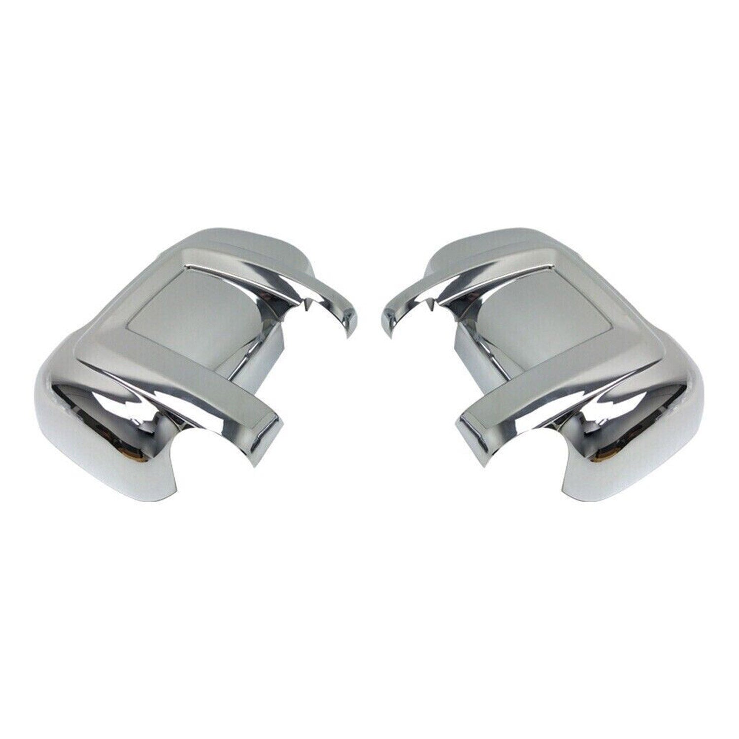 Spiegelkappen Spiegelabdeckung für Citroen Jumper 2006-2026 Chrom ABS Silber