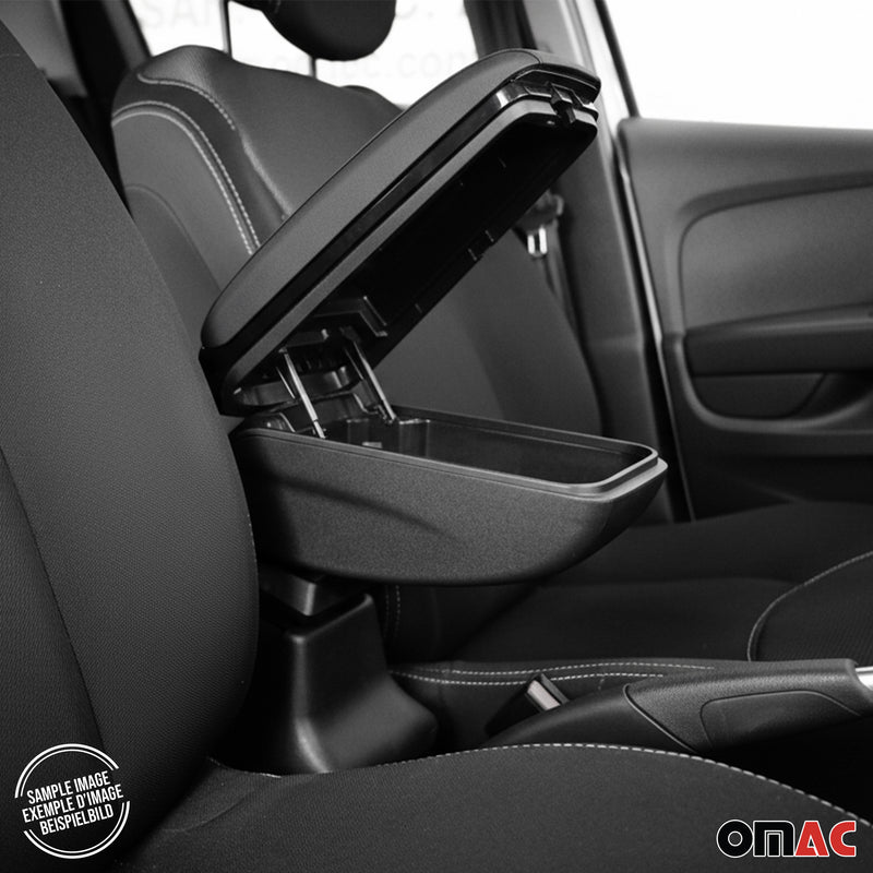 Armlehne Mittelarmlehne für Renault Megane 2016-2025 PU-Leder ABS Schwarz