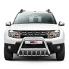 Frontbügel Frontschutzbügel für Dacia Duster 2010-2018 Grill ABE Stahl Silber