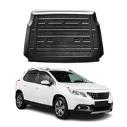 Kofferraumwanne Laderaumwanne für Peugeot 2008 2013-2019 Gummi TPE Schwarz