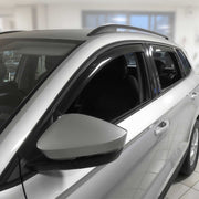 Windabweiser Regenabweiser für Skoda Karoq 2018-2025 Dunkel Acryl 4tlg