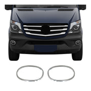 Nebelscheinwerfer Rahmen Umrandung für Mercedes Sprinter W906 2013-2018 Chrom 2x