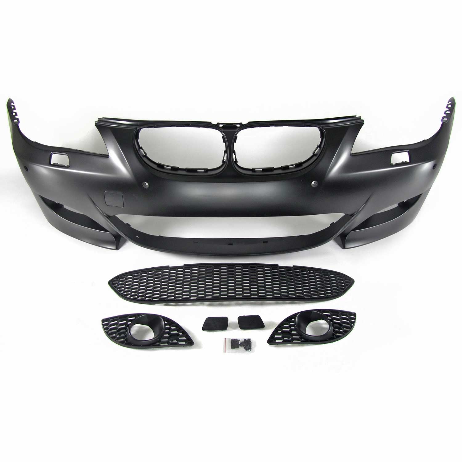 JOM Frontstoßstange für BMW E60 Limo / E61 2004-2007 mit PDC-Bohrungen