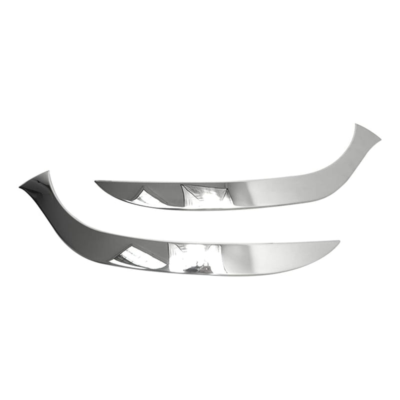 Scheinwerfer Scheinwerferblende für Renault Clio 4 Grandtour 2012-2019 Chrom 2x