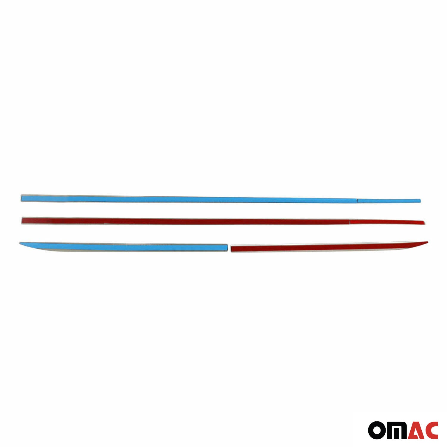 Seitentürleiste Türleisten Türschutzleisten für Kia Rio 2011-2017 Edelstahl 4x