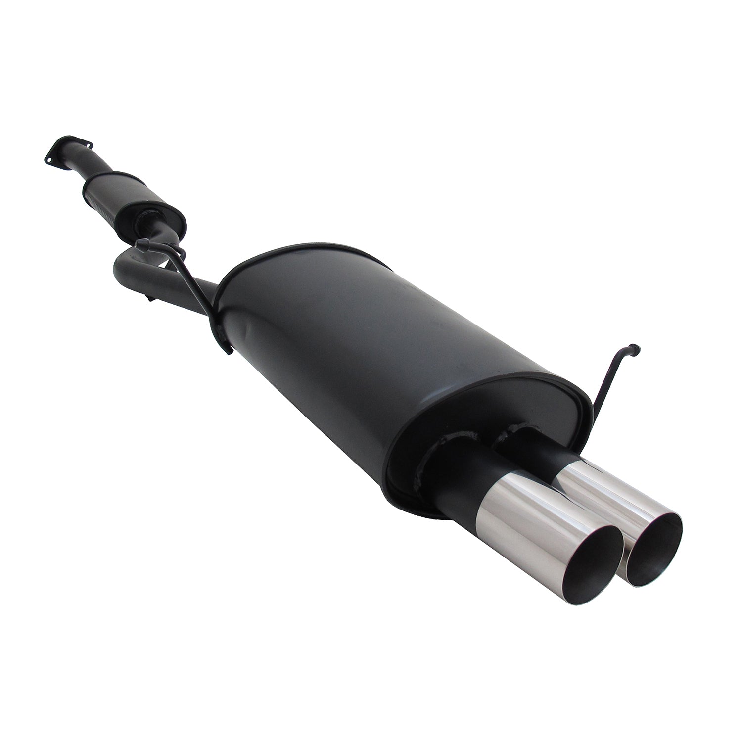 Novus Sportauspuff für BMW E36 Compact 318Ti 2x76mm RL-Design  mit ABE