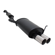 Novus Sportauspuff für BMW E36 Compact 318Ti 2x76mm RL-Design  mit ABE
