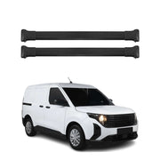 Dachträger Grundträger für Ford Transit Courier II 2023-26 Aluminium Schwarz 2x