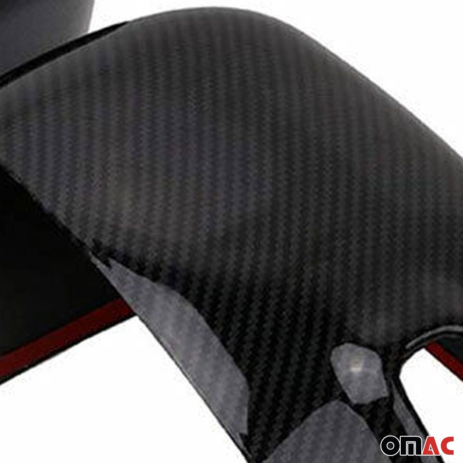 Spiegelkappen Spiegelabdeckung für Jeep Renegade 2015-2024 Echt Carbon Schwarz