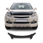 Motorhaube Deflektor Insektenschutz für Chevrolet Captiva 2006-2011 Dunkel