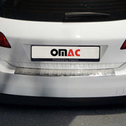 Ladekantenschutz Stoßstange für Peugeot 308 Schrägheck 2014-2021 Edelstahl Chrom