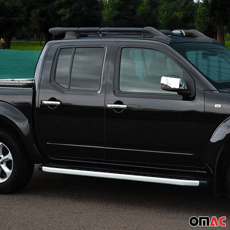 Türgriff Blende Türgriffkappen für Nissan Navara 2006-2015 2 Loch Edelstahl 4x