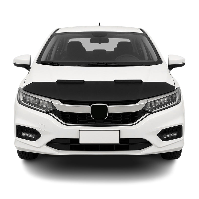 Haubenbra Steinschlagschutz Bonnet Bra für Honda City 2019-2025 Schwarz Halb