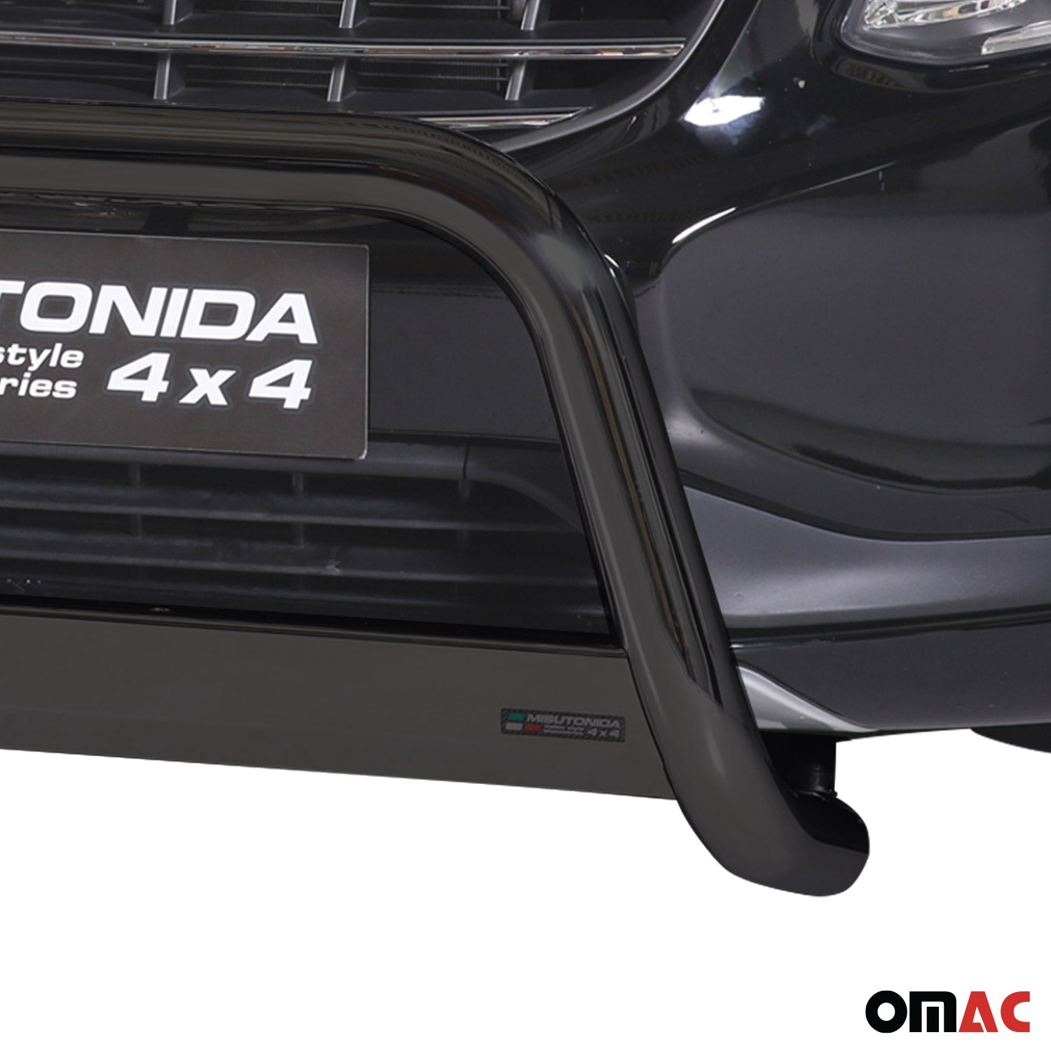 Frontbügel Frontschutzbügel für Volvo XC60 2013-2017 ø63mm Stahl Schwarz Schutz