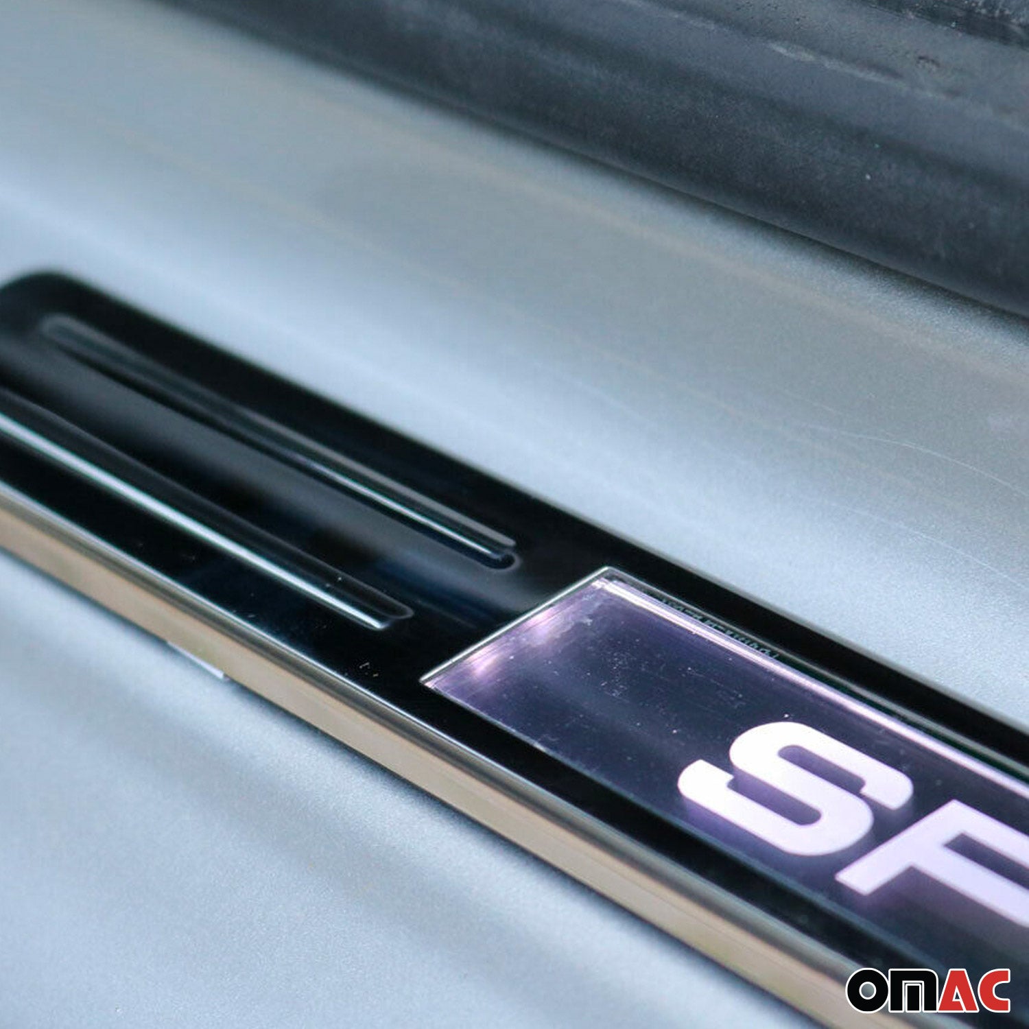 Einstiegsleisten Türschweller Sport für VW Polo 2001-2026 Edelstahl Chrom 4tlg