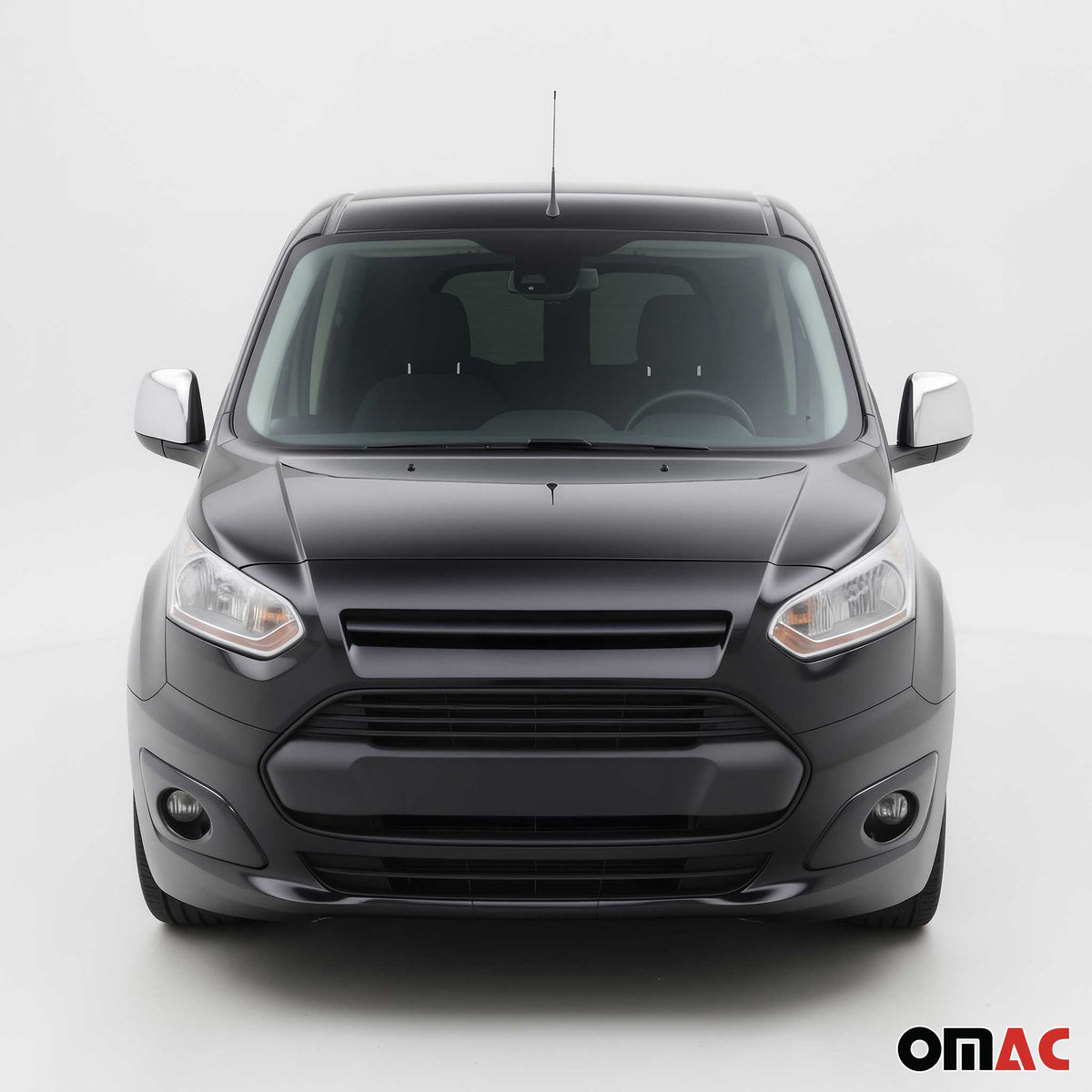 Spiegelkappen Spiegelabdeckung für Ford Connect 2014-19 Pre-FL Chrom ABS Silber