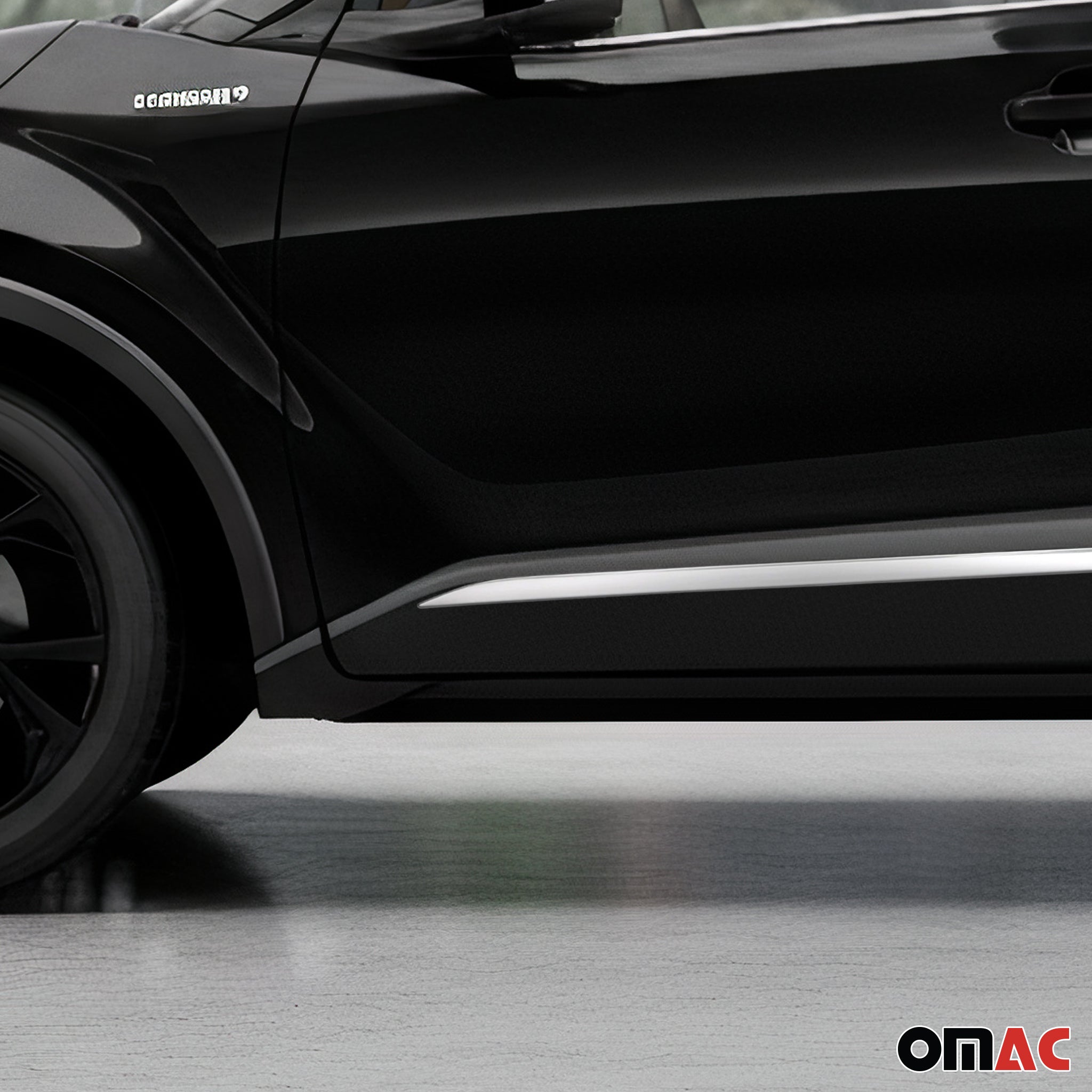 Seitentürleiste Türleisten Türschutzleiste für Toyota C-HR 2016-2023 Chrom 4x