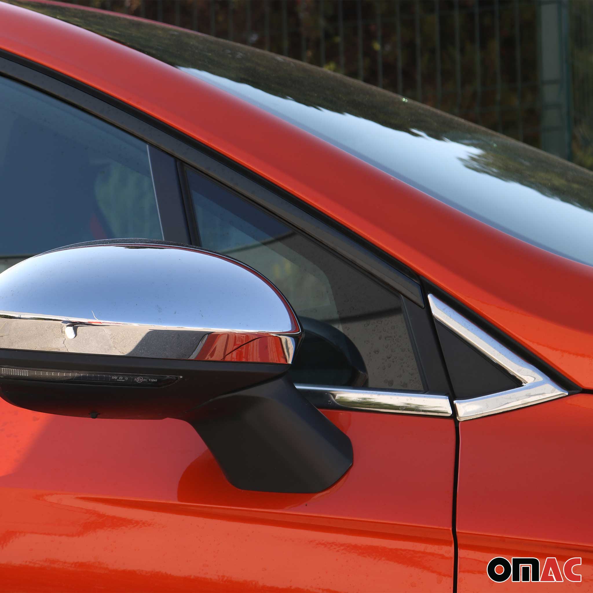 Fensterleisten Zierleisten für Renault Clio 2019-2025 Edelstahl Chrom 6tlg