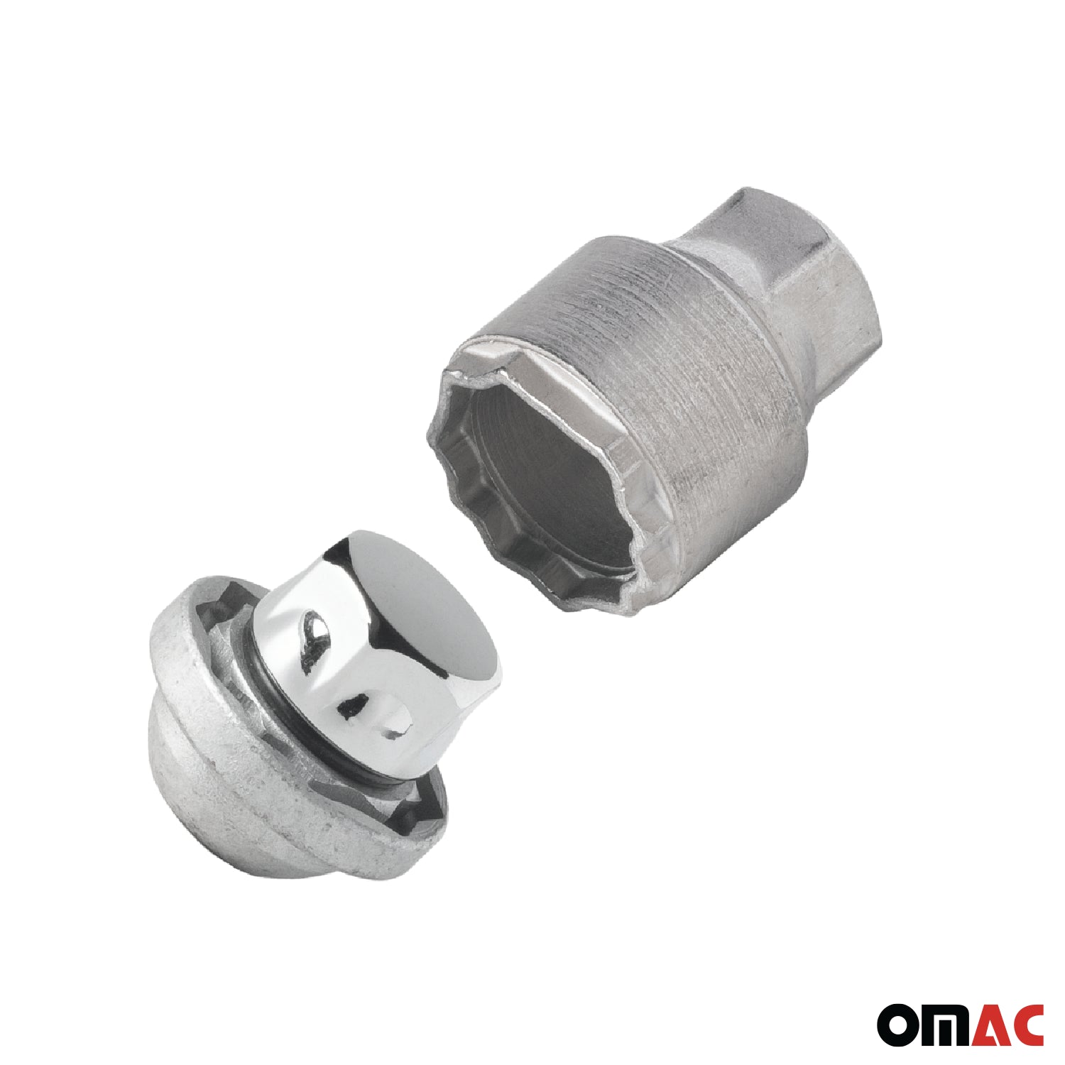 Radschloss Satz Radschrauben für Honda Accord 1994-2008 Silber 4x M12X1,5