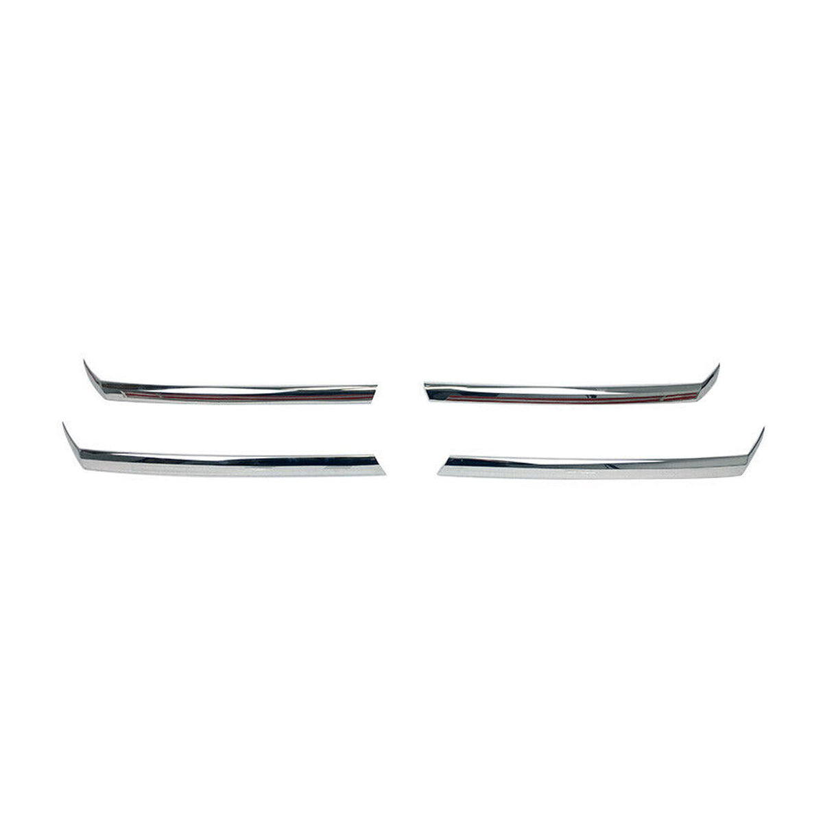 Radiator grille strips grill strips for VW Crafter 2017-2024 stainless steel silver 4 pieces