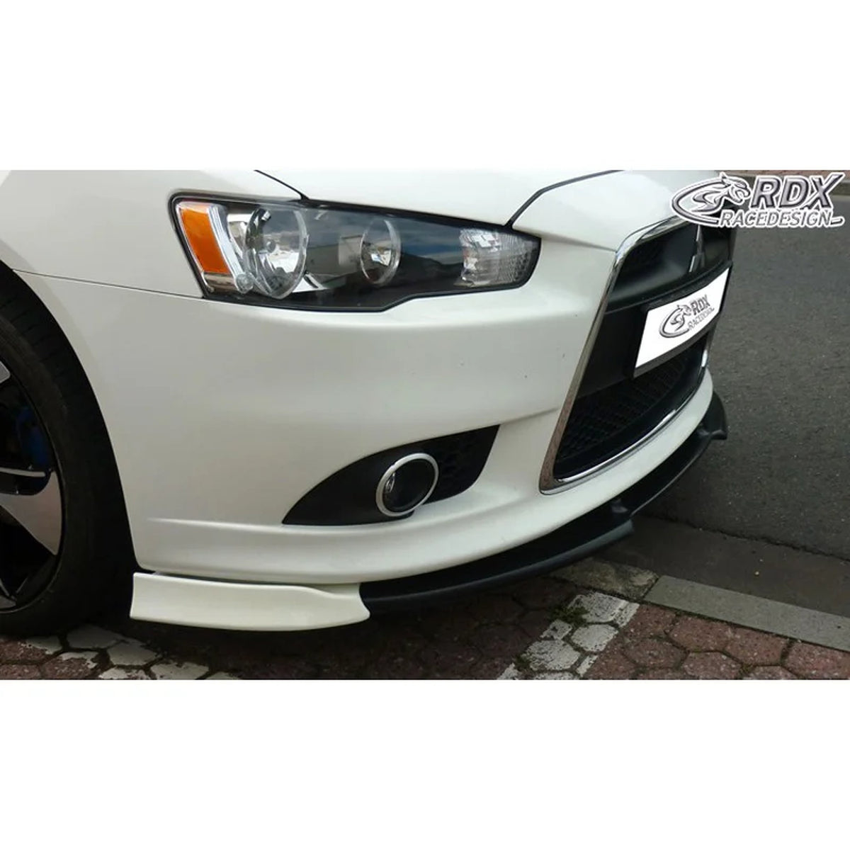 RDX Frontspoiler Vario-X für Mitsubishi Lancer Sportback 2008- Polyurethan TÜV