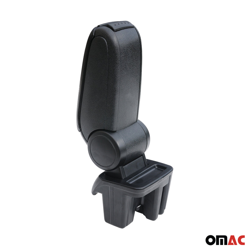 Mittelarmlehne Armlehne Mittelkonsole für Ford Focus 2015-2018 PU-Leder Schwarz