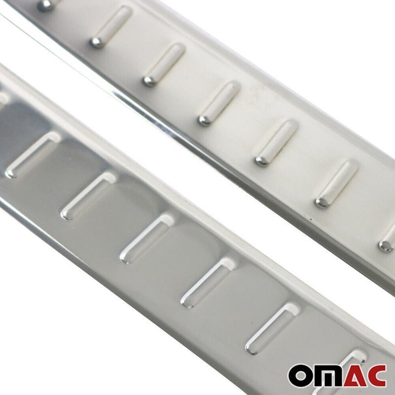 Innen Ladekantenschutz Stoßstange für Opel Crossland X 2021-2025 Edelstahl 2tlg