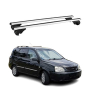 Dachträger Grundtäger für Kia Carens 2002-2006 75kg Alu Silber 2 tlg