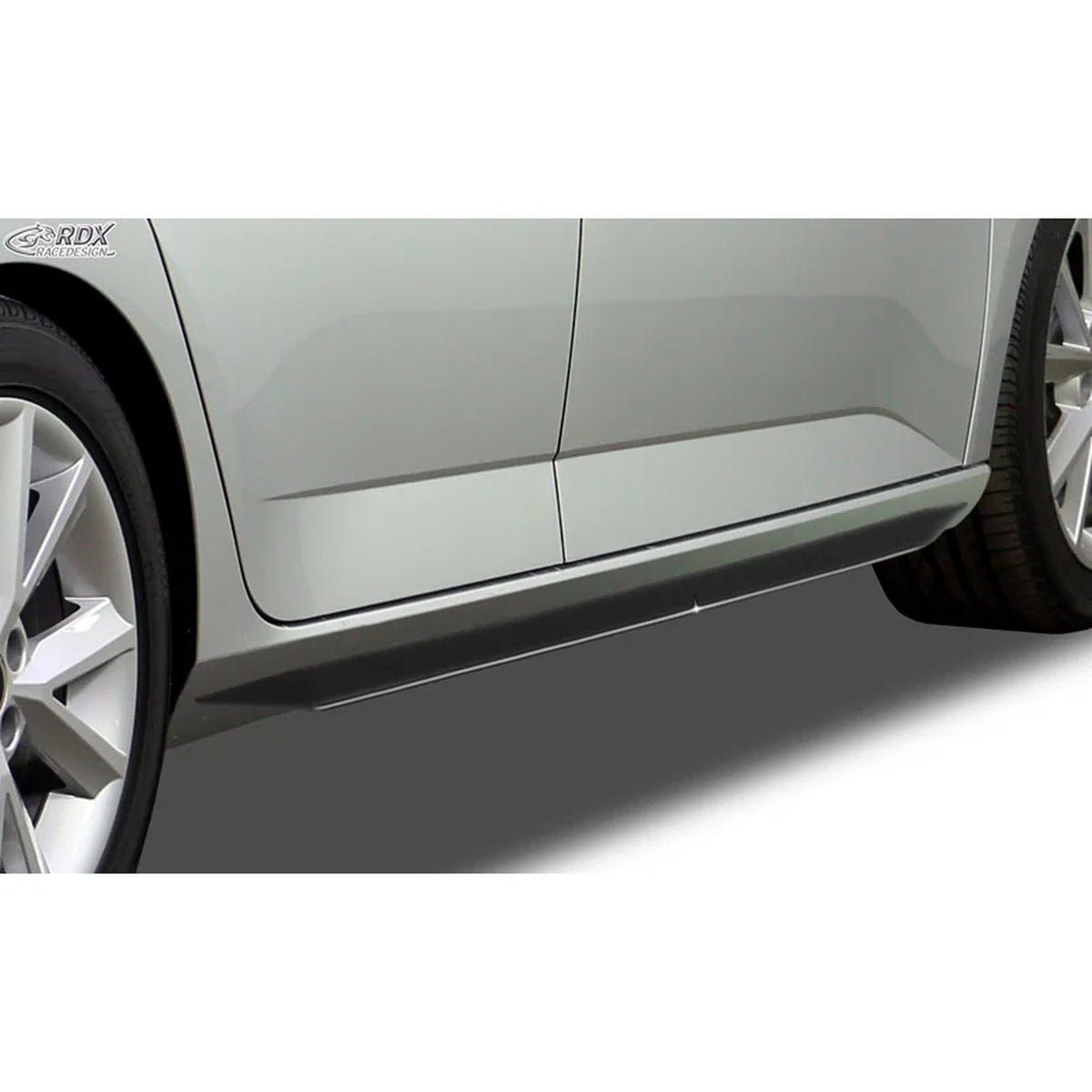 RDX Seitenschweller 'Slim' für Skoda Scala NW 2019- ABS Schwarz 2er-Set TÜV