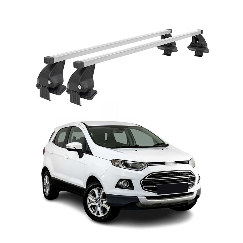 Menabo Dachträger Grundtäger für Ford Ecosport 2014-2017 Pre-FL 50kg Silber 2x