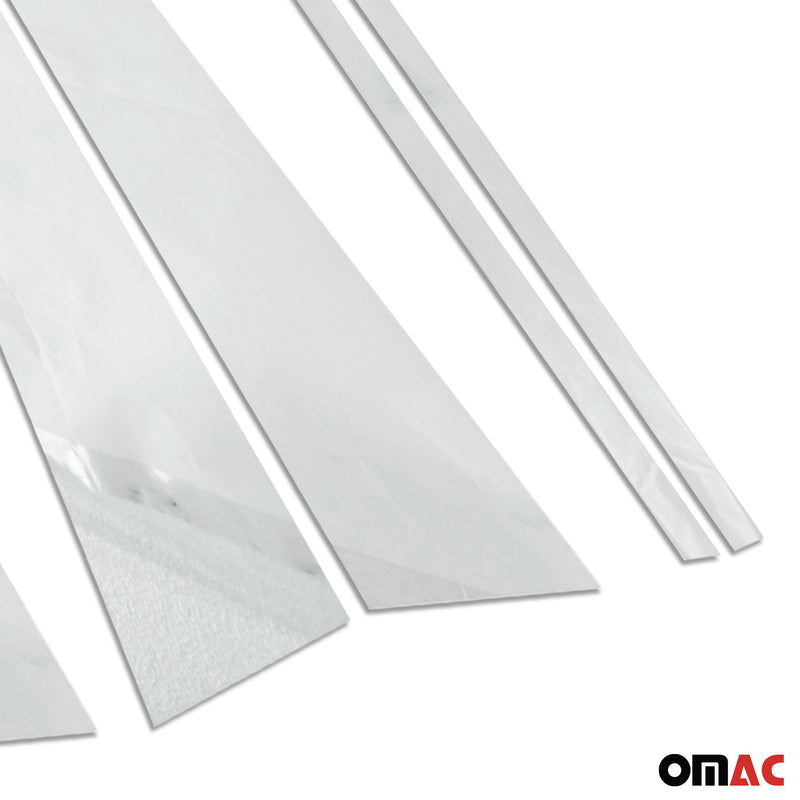 B-Säule C-Säule Türsäulen Verkleidung für Land Rover Freelander 2006-2014 Chrom