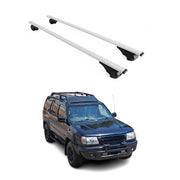 Dachträger Grundtäger für Nissan Xterra 2004-2015 75kg Metall Silber 2 tlg