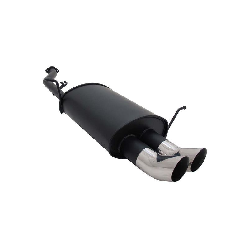 Novus Sportauspuff für BMW E36 Compact 316i 2x76mm DTM Endschalldämpfer mit ABE