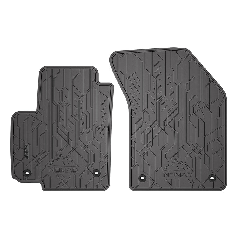 Fußmatten Gummimatten für Suzuki Swift IV 2004-2010 1.Reihe Gummi Schwarz 2 tlg