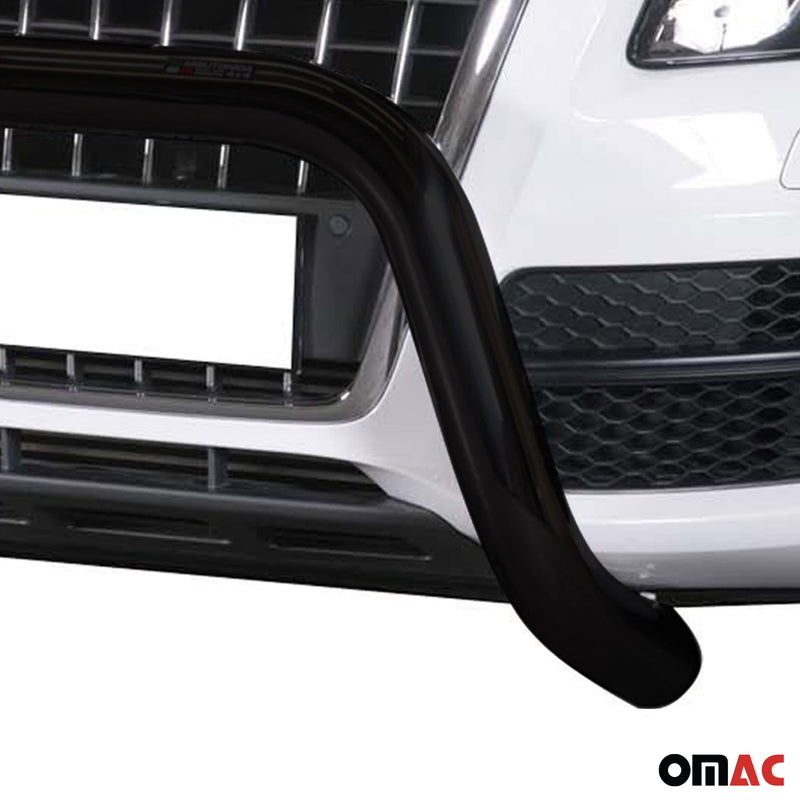 Frontbügel Frontschutzbügel für Audi Q5 2008-2015 ø76mm Stahl Schwarz Schutz