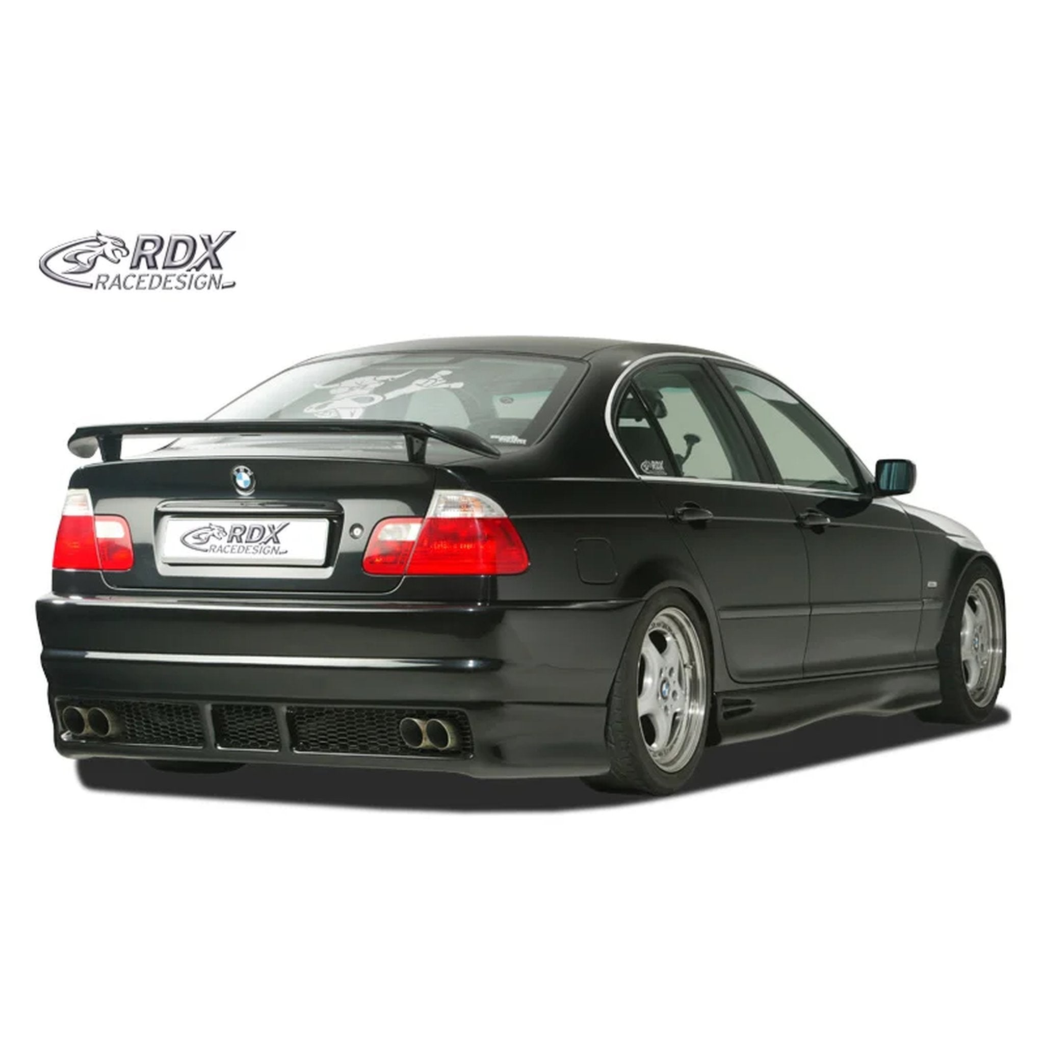 RDX Heckspoiler für BMW 3er E46 Limousine/Coupé/Cabrio High Polyurethan TÜV