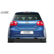 RDX Heckschürzenansatz für VW Golf V R32 Schrägheck 2003-08 Auspuff Links/Rechts