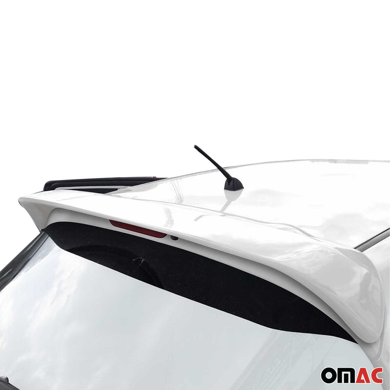 Heckspoiler Dachspoiler Hecklippe für Nissan Juke 2011-2019 ABS Lackiert Weiß